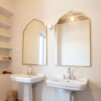 Salle de bains, Chambre Deluxe à la Bâtisse en Blanc, Golfe-Juan (Côte d'Azur)